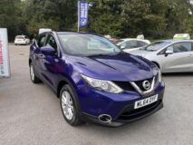 Nissan Qashqai Acenta Smart Vision Model 1500 DCI turbo diesel £6,995