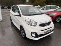 Kia Picanto White Model 1.25 petrol Automatic £5,995