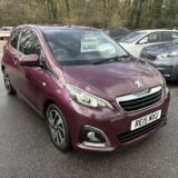 Peugeot 108 Allure Model 1200 petrol £3,995