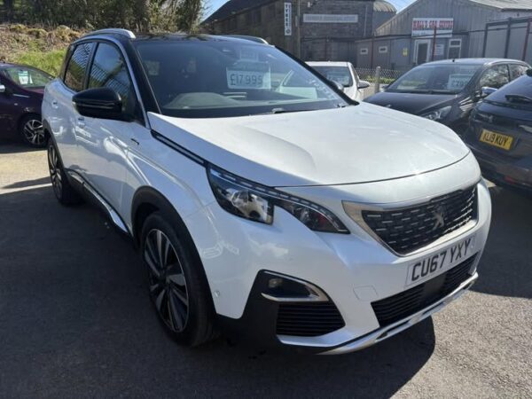 Peugeot 3008 GT Line 1.2 petrol £7,995