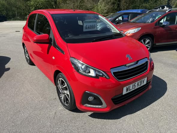 Peugeot 108 Allure Model 1200 petrol £4,995