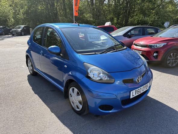 Toyota Argo Blue Model 1.0 petrol £2,295