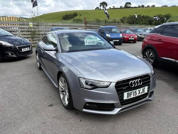 Audi A5 S-Line Model 2.0 TDI turbo diesel Quattro £7,995