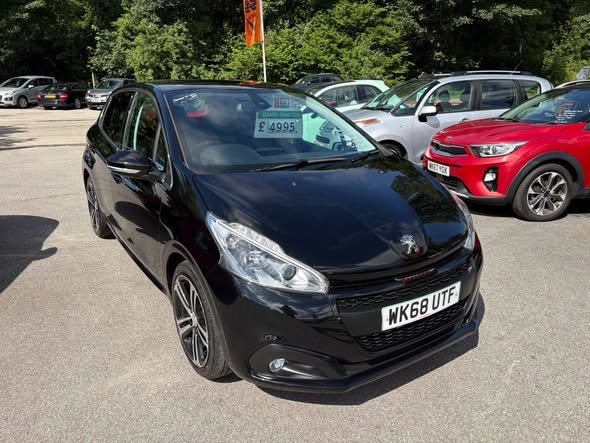 Peugeot 208 GT Line Model 1200 petrol £4,995