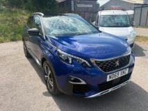 Peugeot 3008 GT Line Model 1500 HDI turbo diesel £9,995