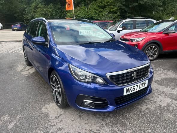 Peugeot 308 Allure Model SW 1200 petrol £5,995