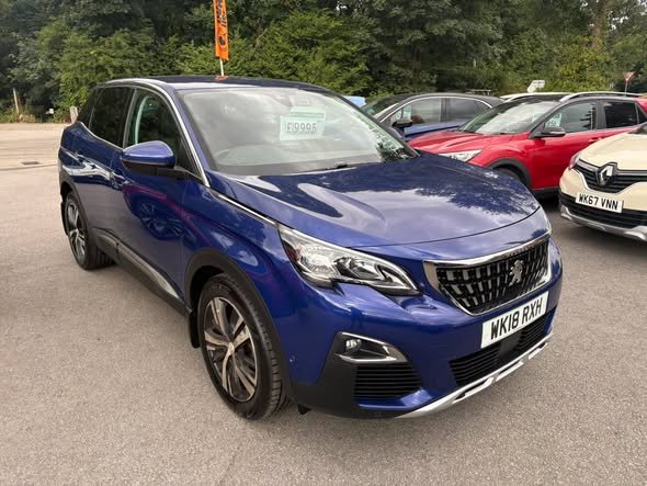 Peugeot 3008 Allure Model 1600 HDI turbo diesel £9,995